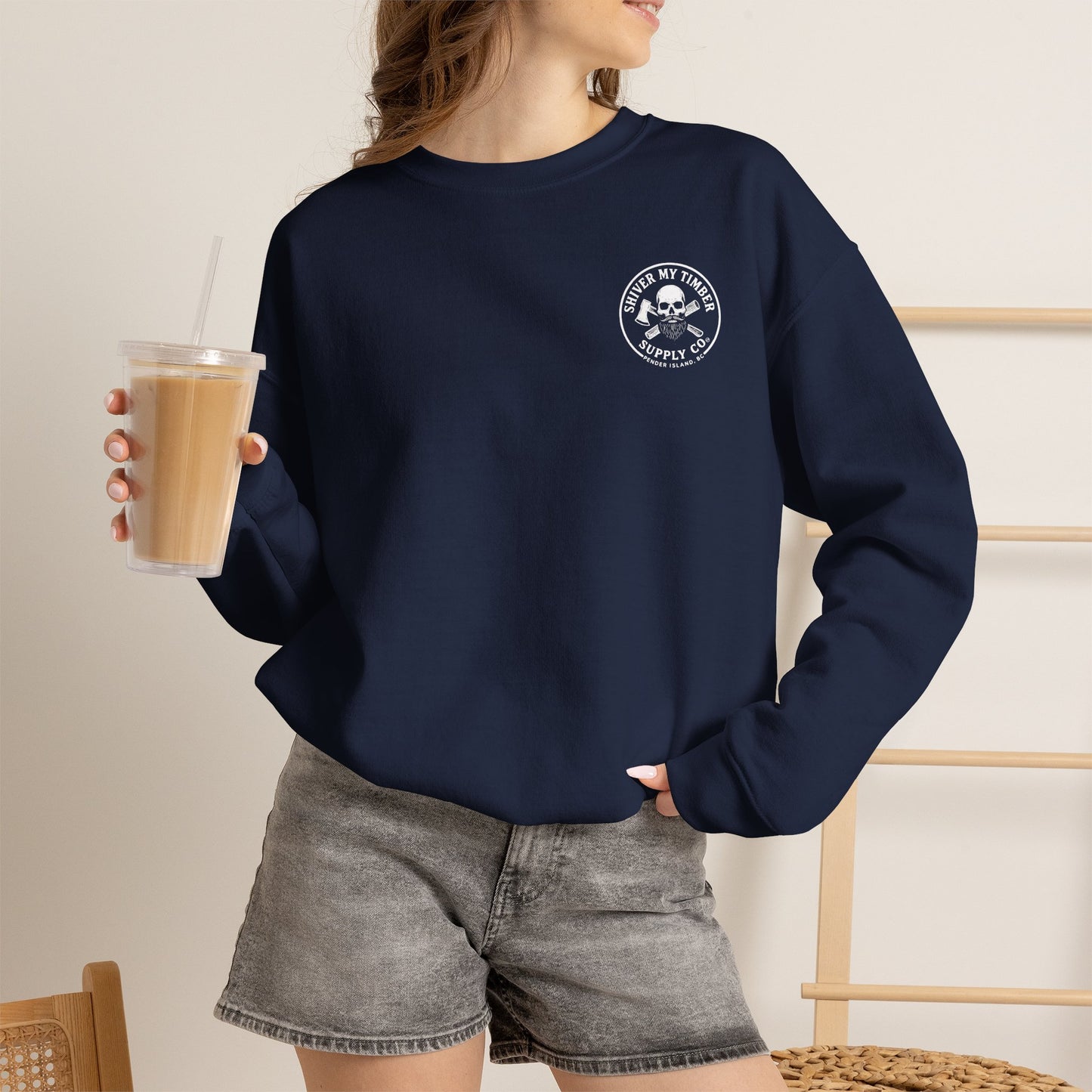 Shiver My Timber Crewneck Sweatshirt- Pender Edition