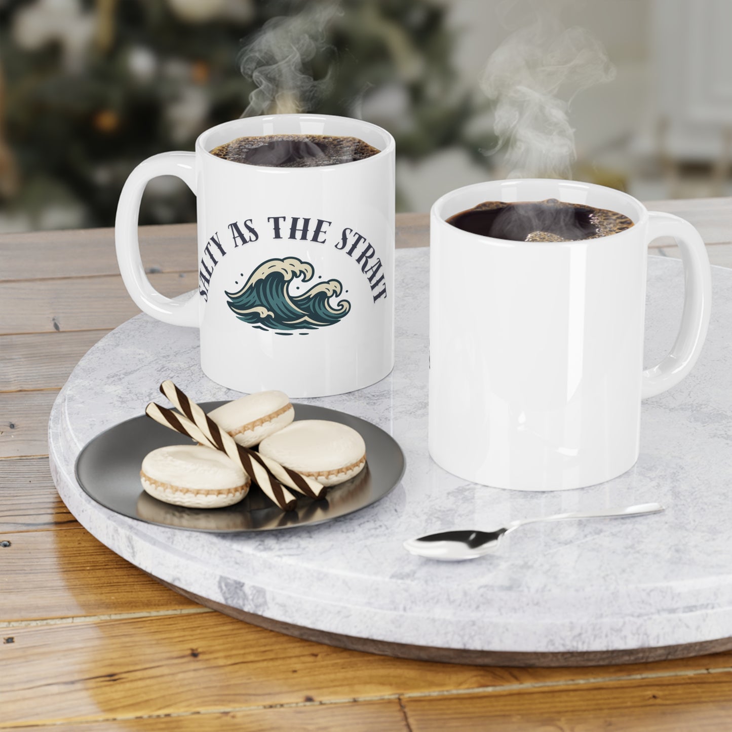 Salty as the Strait- Ceramic Mugs