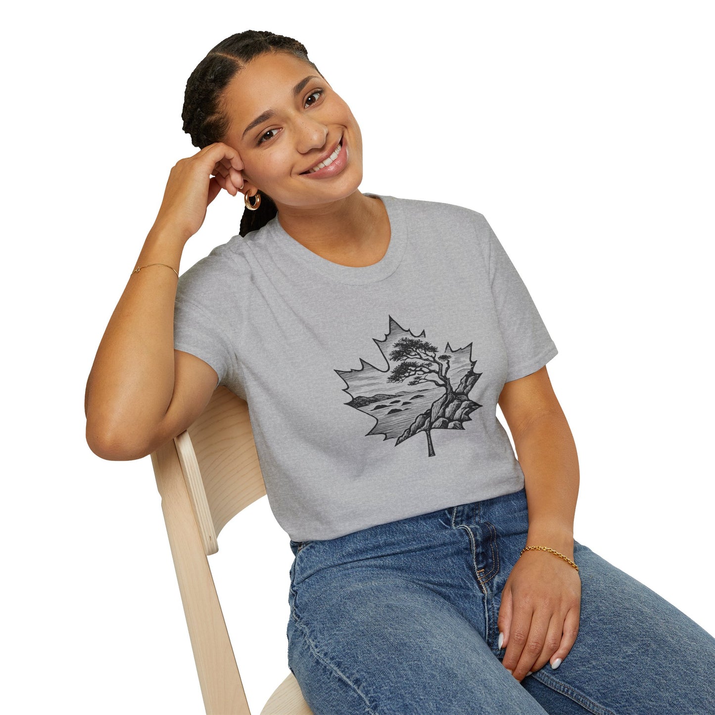 Oh Canada! Softstyle Unisex T-Shirt