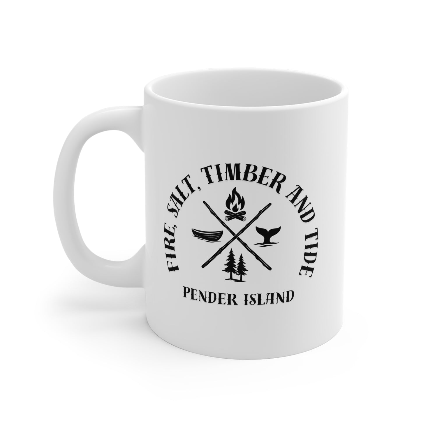 Crossed Coast Mug