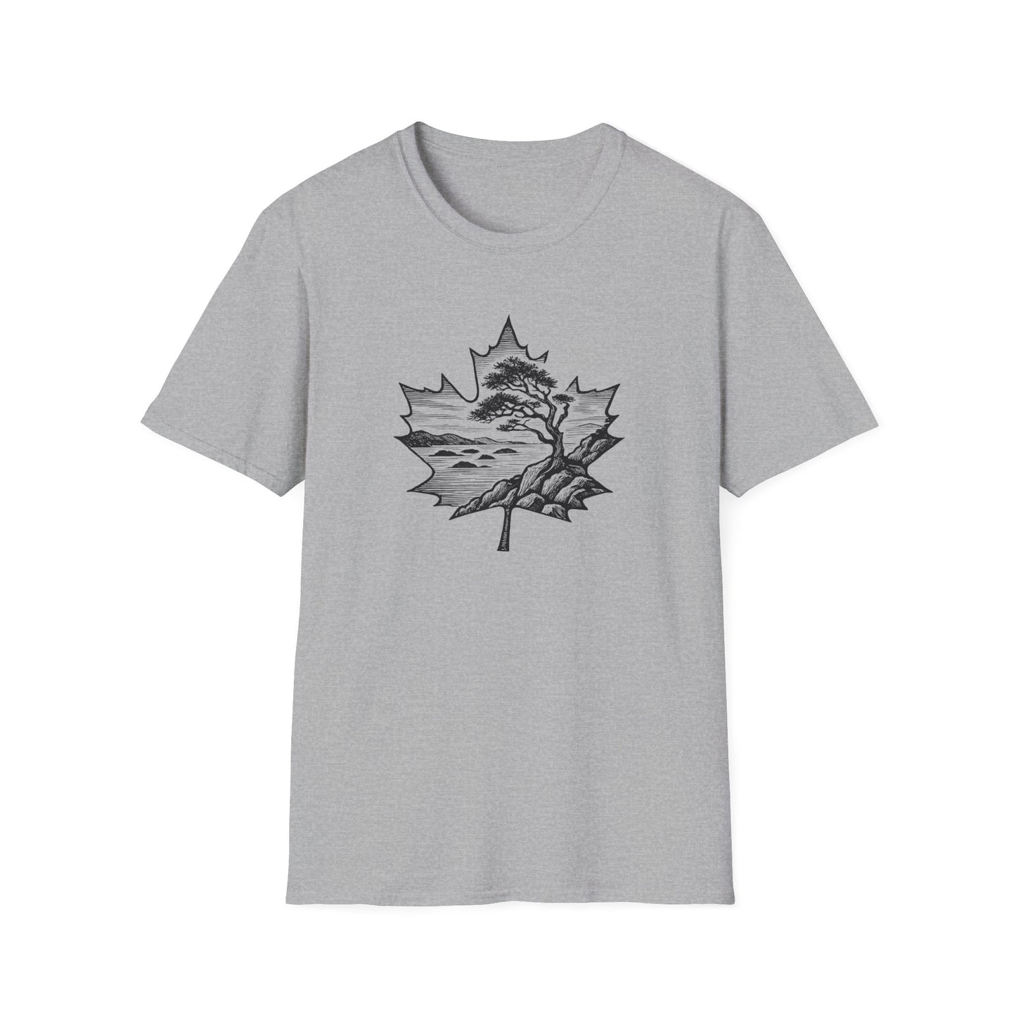 Oh Canada! Softstyle Unisex T-Shirt