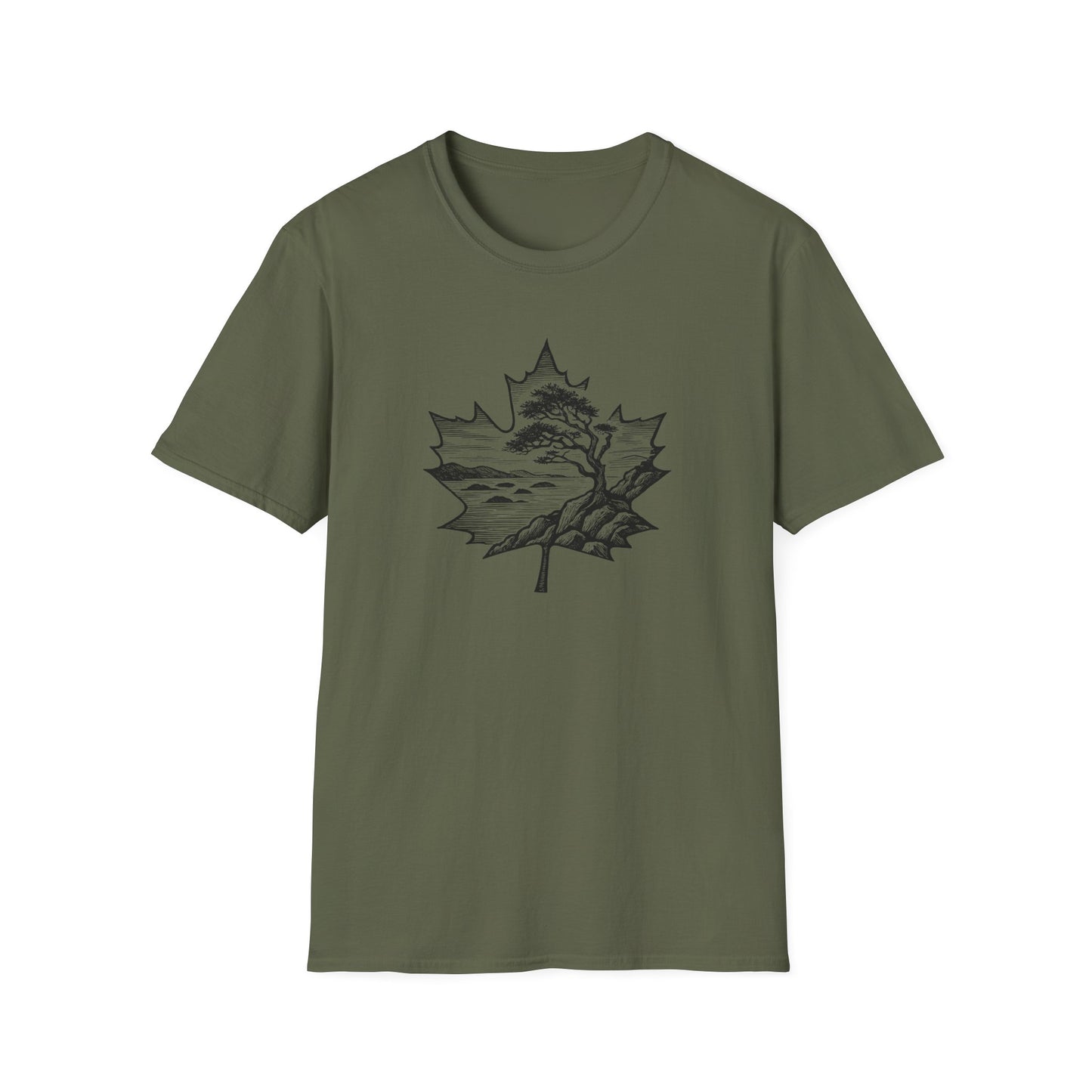 Oh Canada! Softstyle Unisex T-Shirt