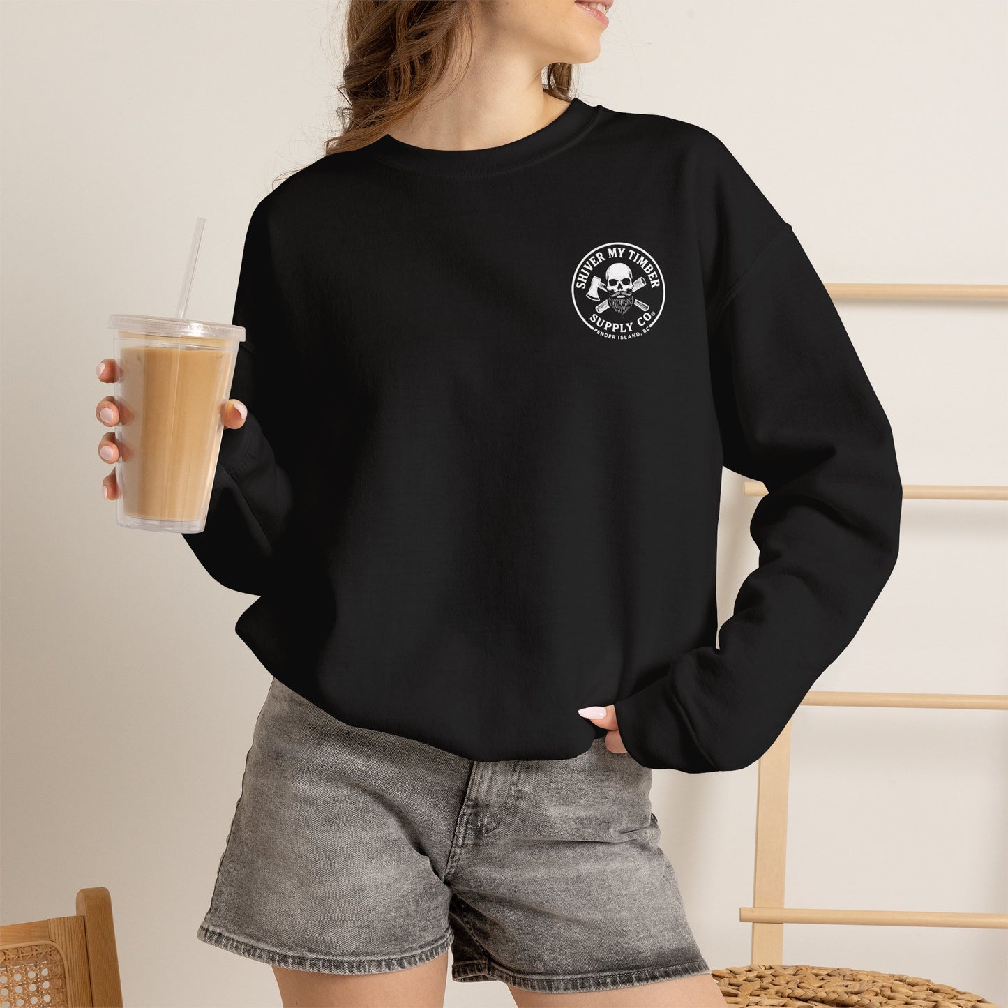 Shiver My Timber Crewneck Sweatshirt- Pender Edition