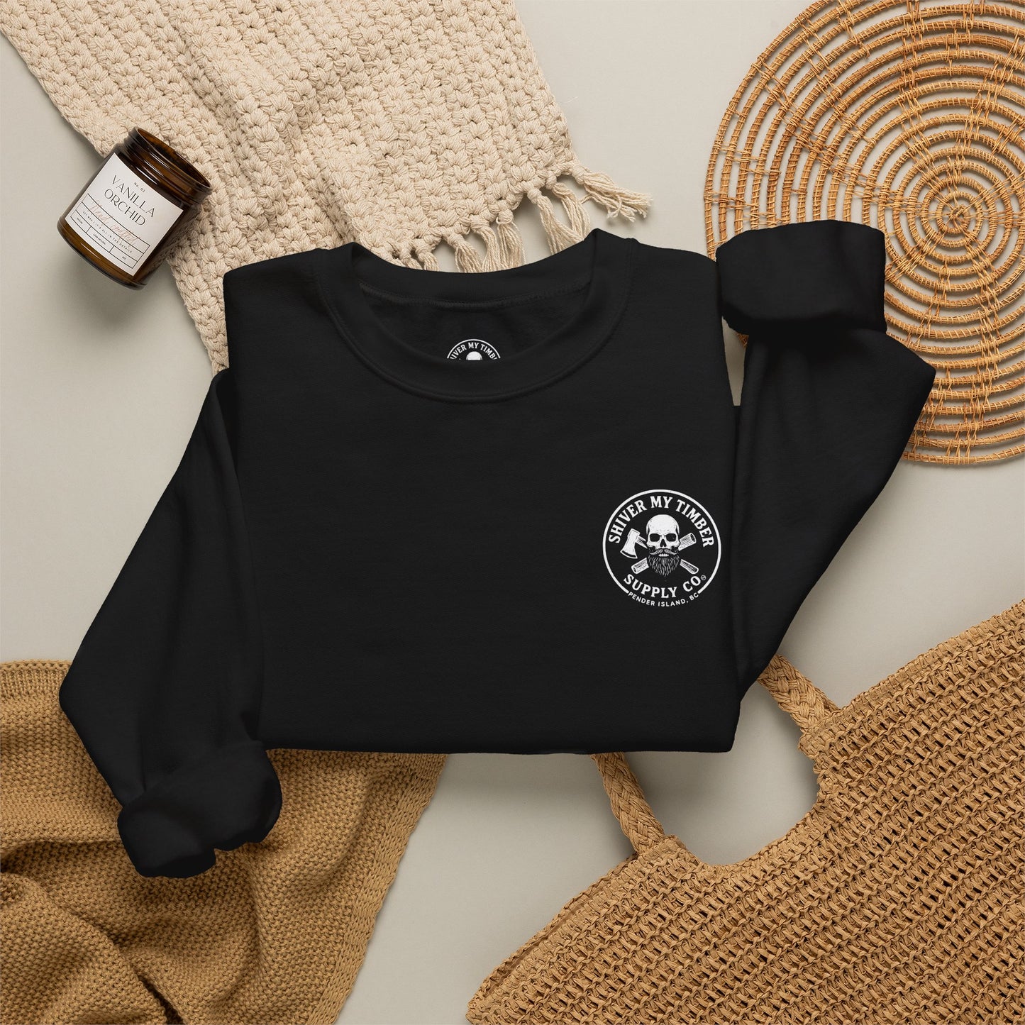 Shiver My Timber Crewneck Sweatshirt- Pender Edition