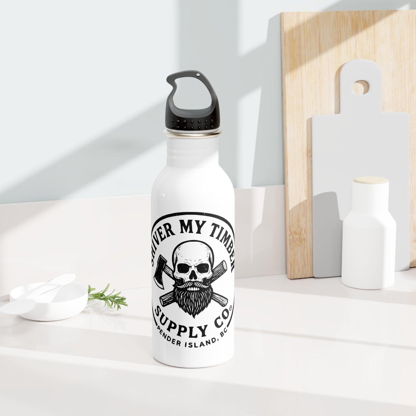 Shiver My Timber Stainless Steel Water Bottle