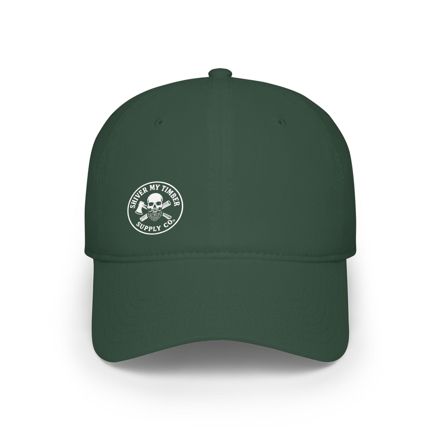 Shiver My Timber Skull- Low Profile Baseball Cap