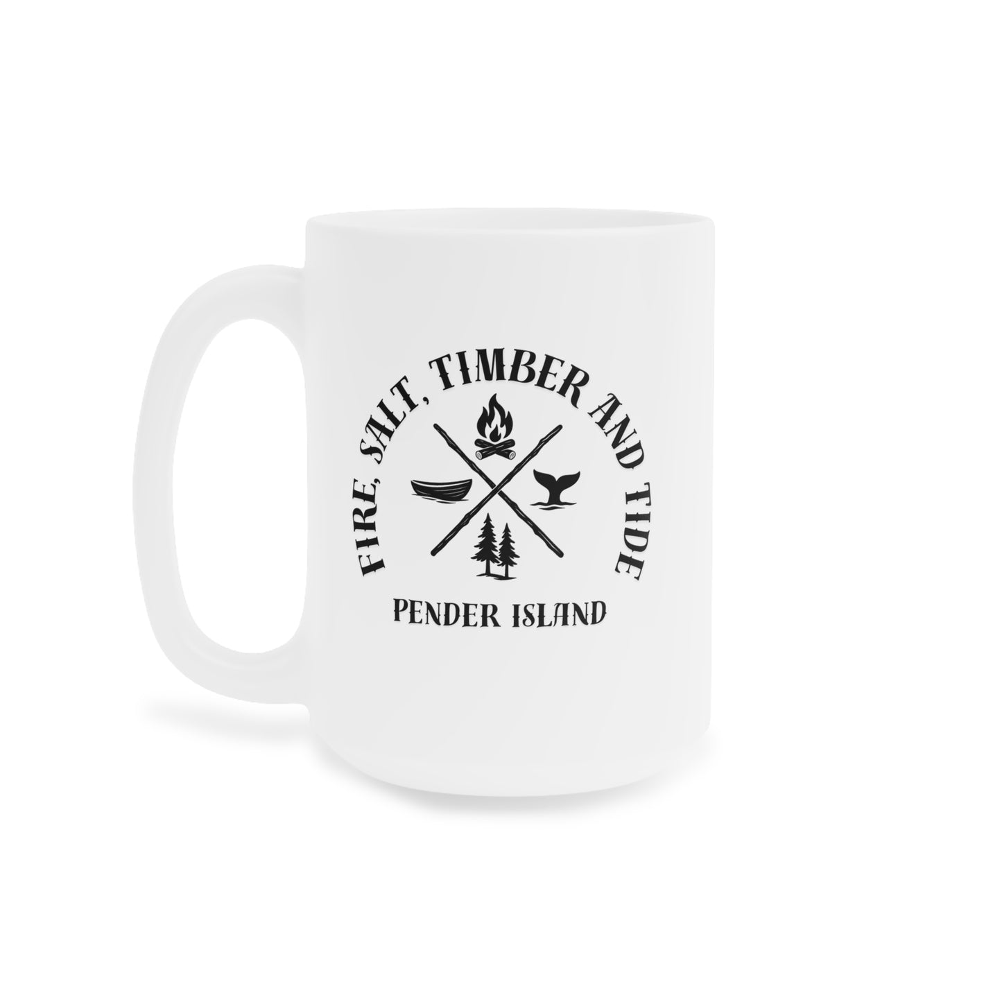 Crossed Coast Mug
