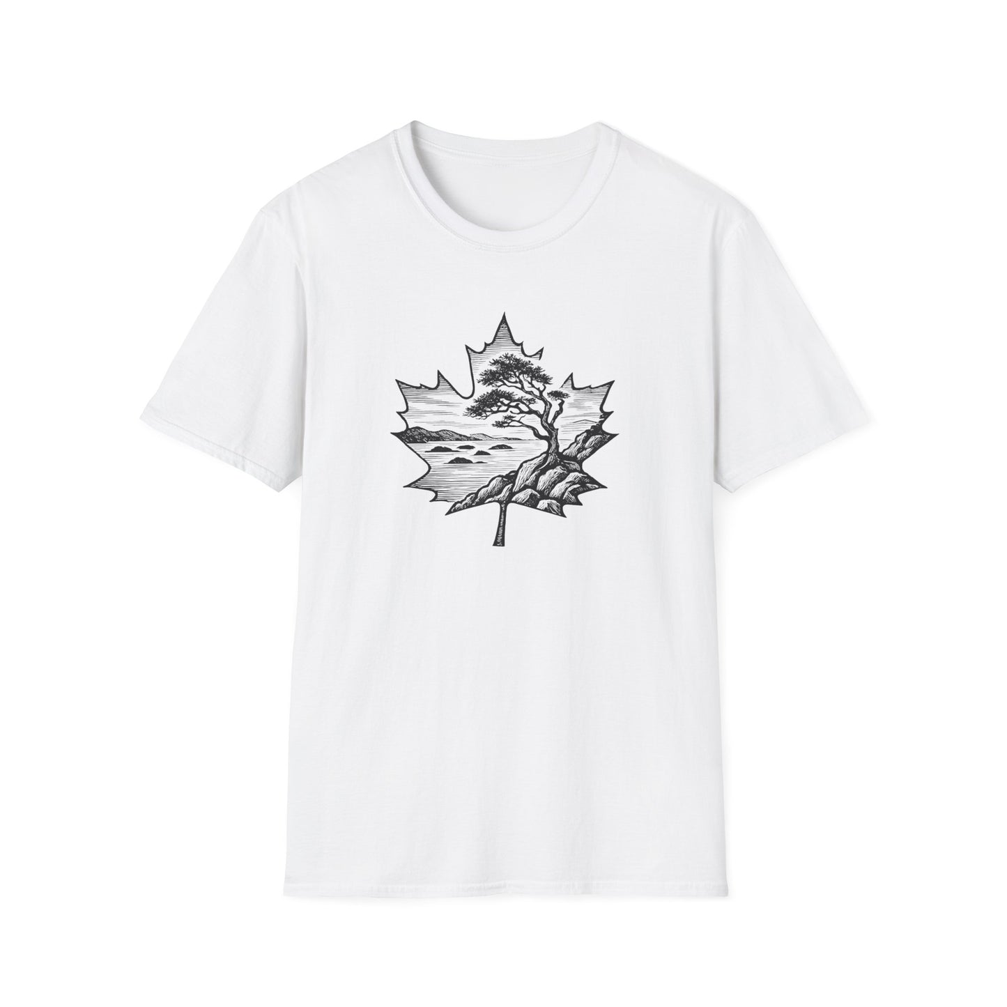 Oh Canada! Softstyle Unisex T-Shirt