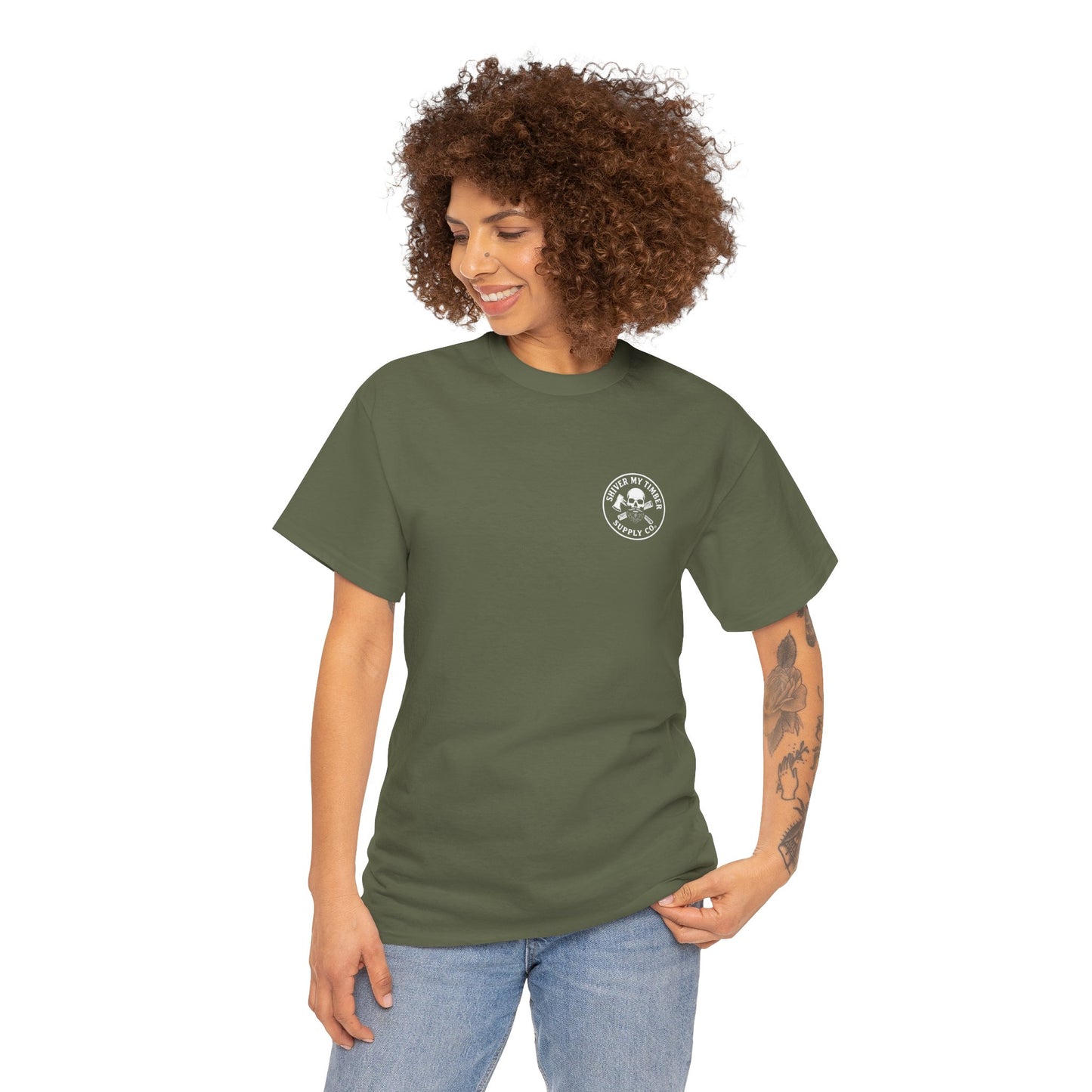 Shiver My Timber Unisex Heavy Cotton Tee