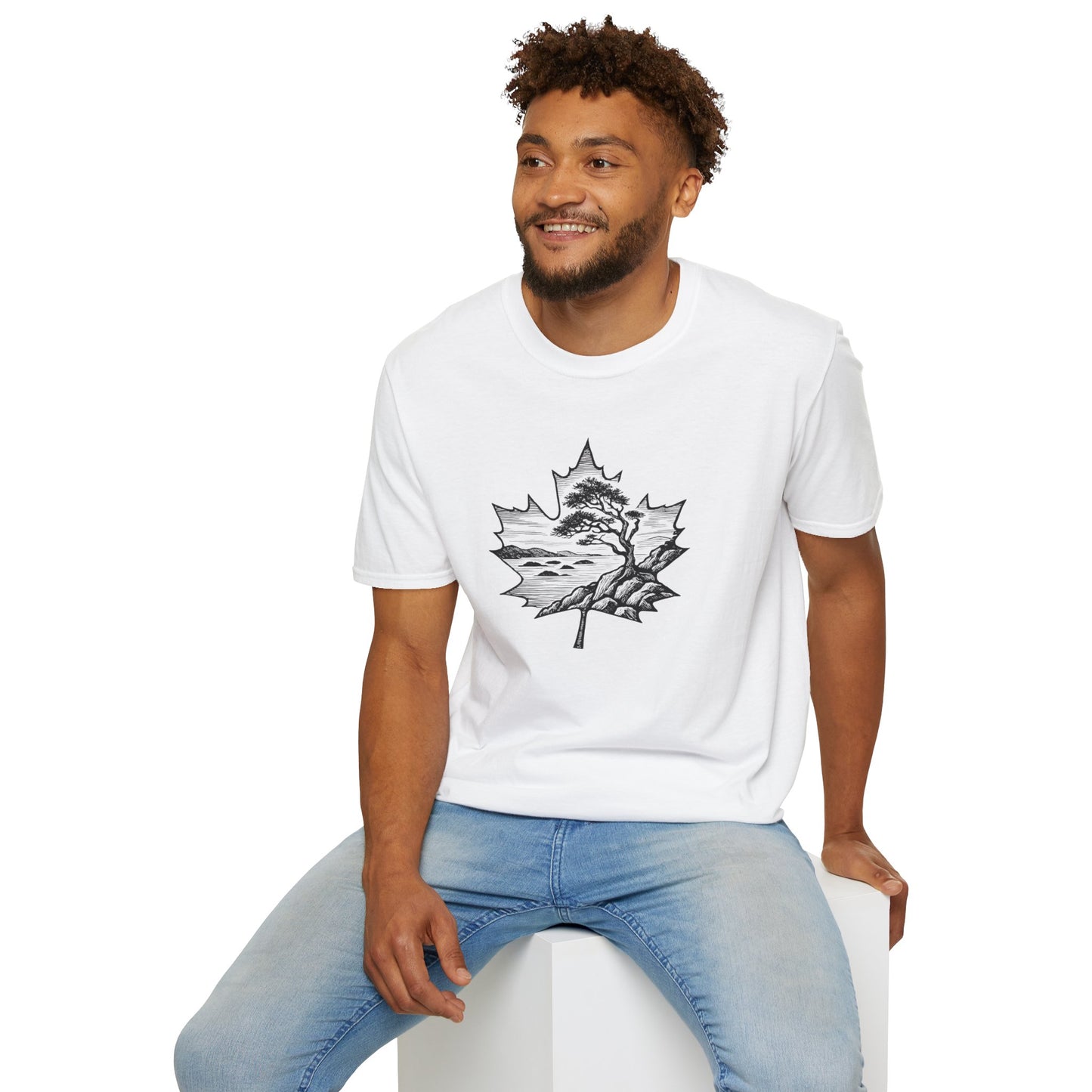 Oh Canada! Softstyle Unisex T-Shirt