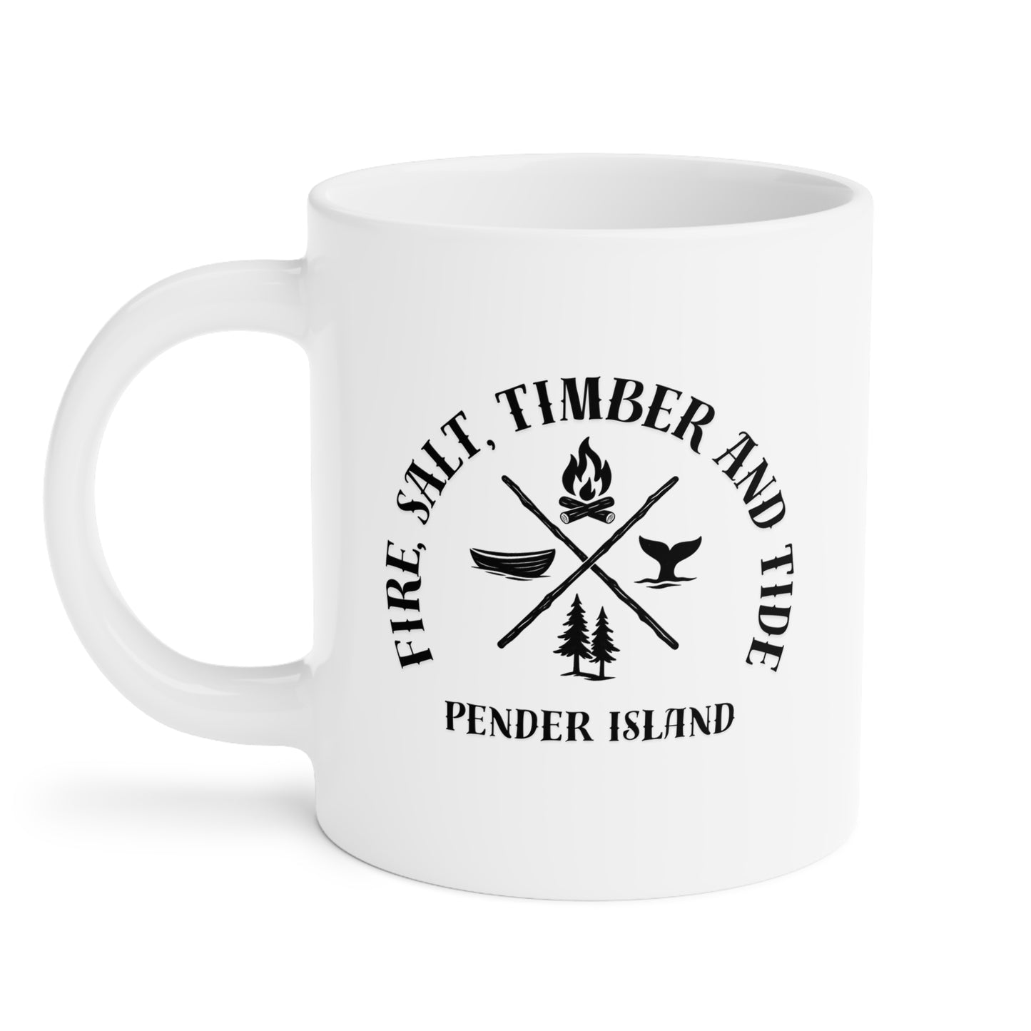 Crossed Coast Mug