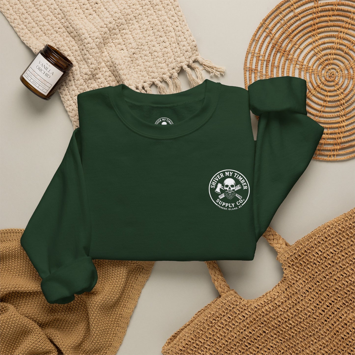 Shiver My Timber Crewneck Sweatshirt- Pender Edition