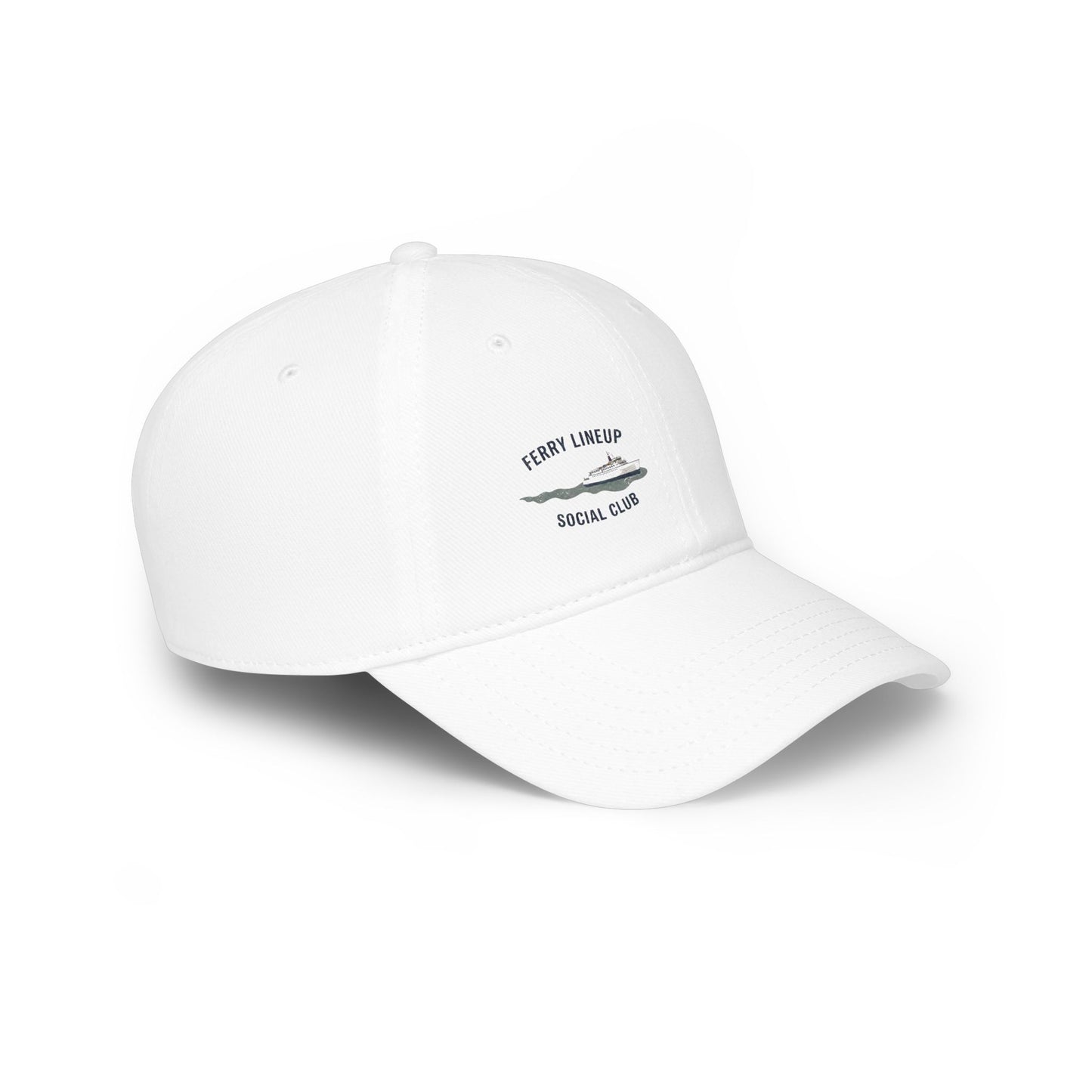 Ferry Lineup Social Club- Low Profile Baseball Cap