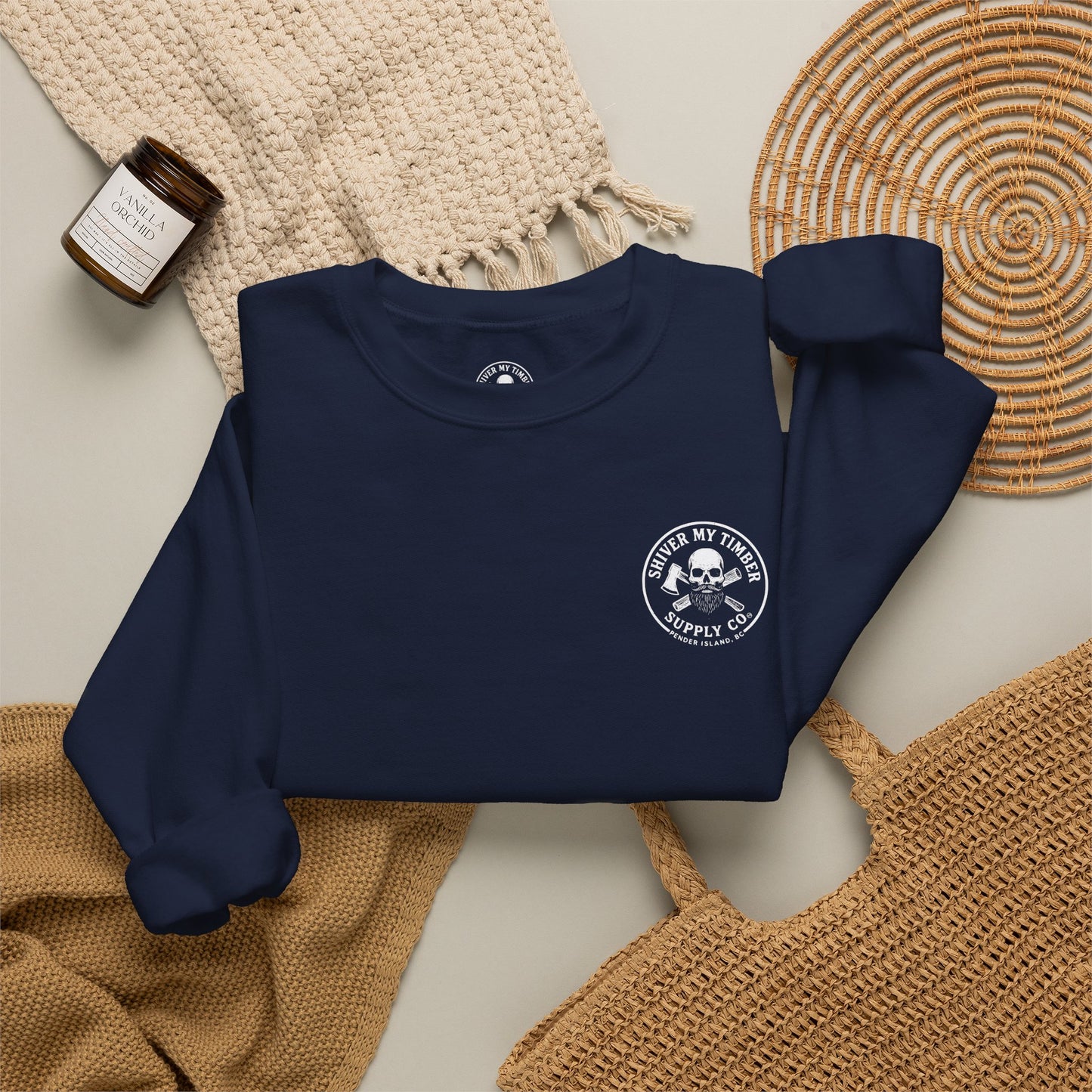 Shiver My Timber Crewneck Sweatshirt- Pender Edition