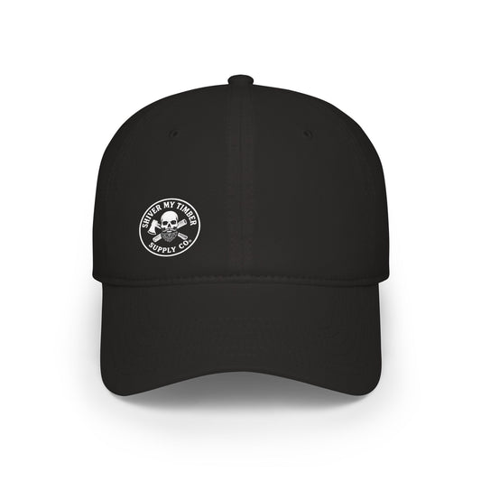 Shiver My Timber Skull- Low Profile Baseball Cap